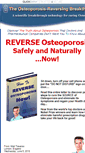 Mobile Screenshot of eliminate-osteoporosis.com